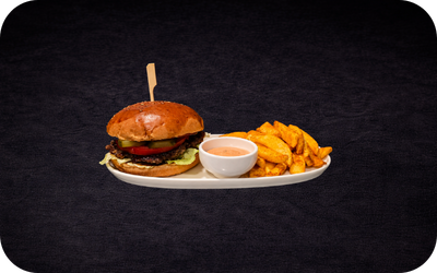 Barbekü Burger Menü